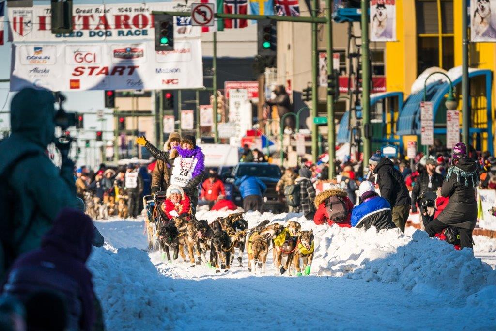 Iditarod Ceremonial Start. <br> Foto: JodyO.Photos